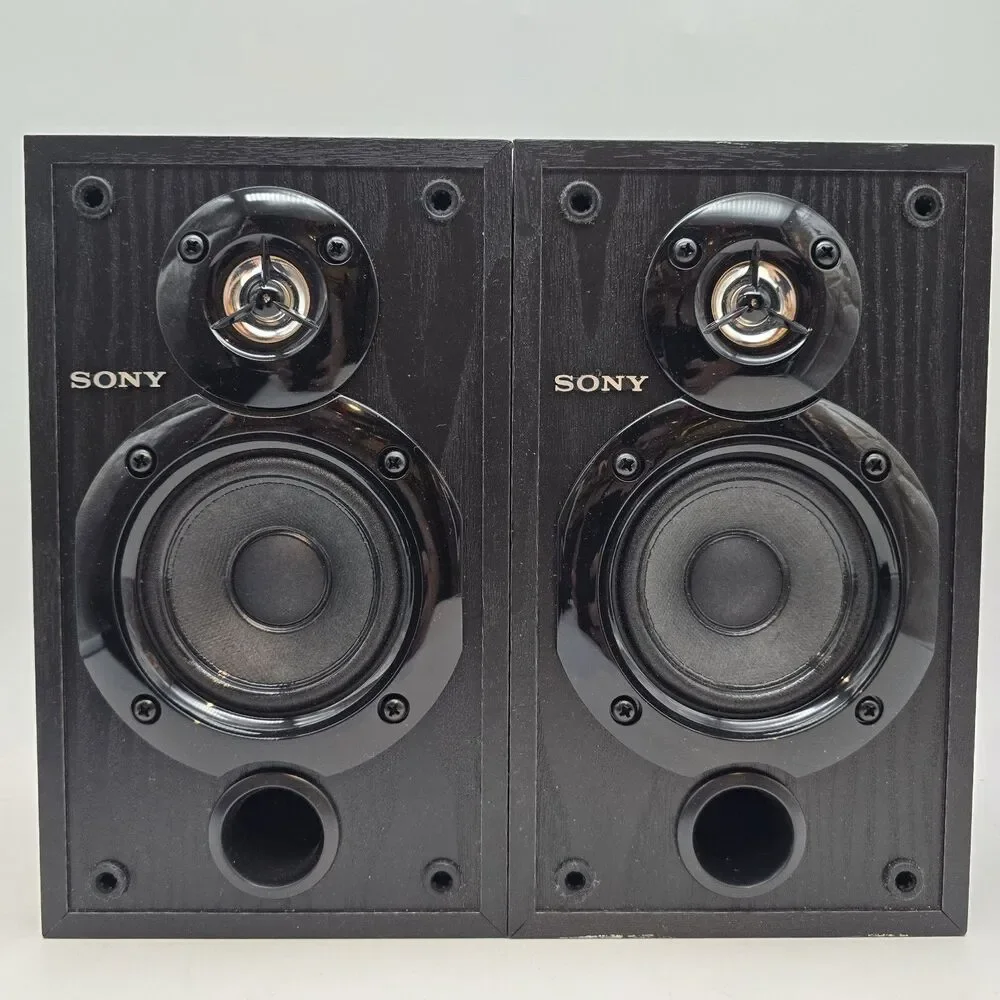 SONY SS-MSP69R Surround Sound Speaker Set of 2 Black Speakers